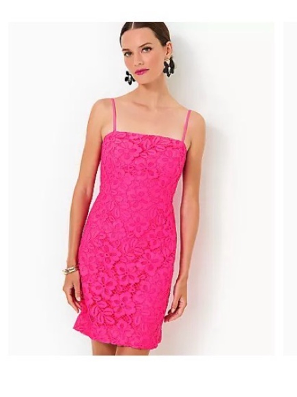 Lilly Pulitzer Maret Lace Dress, “Passion Fruit Paradise”, Size 14